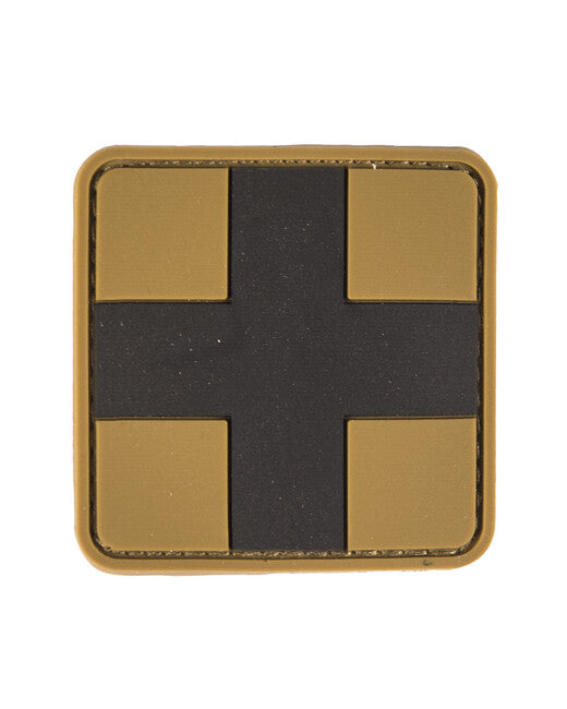 Mil-Tec patch 3d first aid pvc m.klett coyote lg
