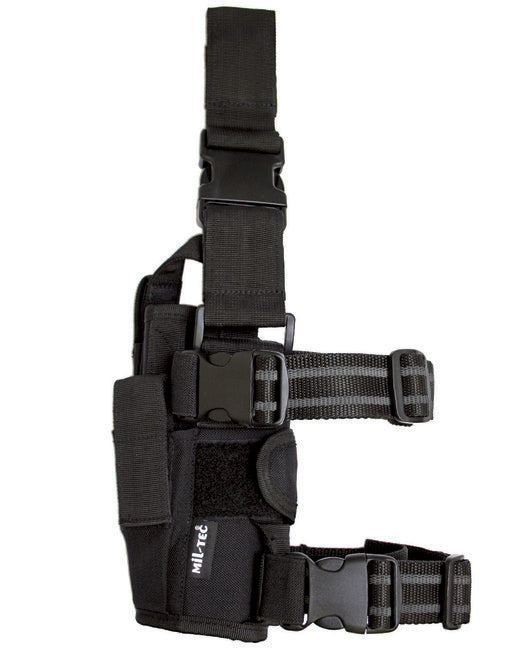 Mil-Tec beinholster verstellbar schwarz