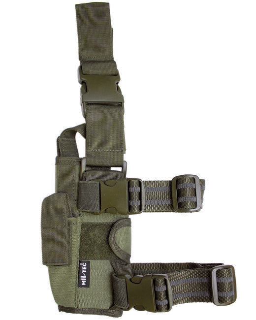 Mil-Tec Beinholster verstellbar oliv