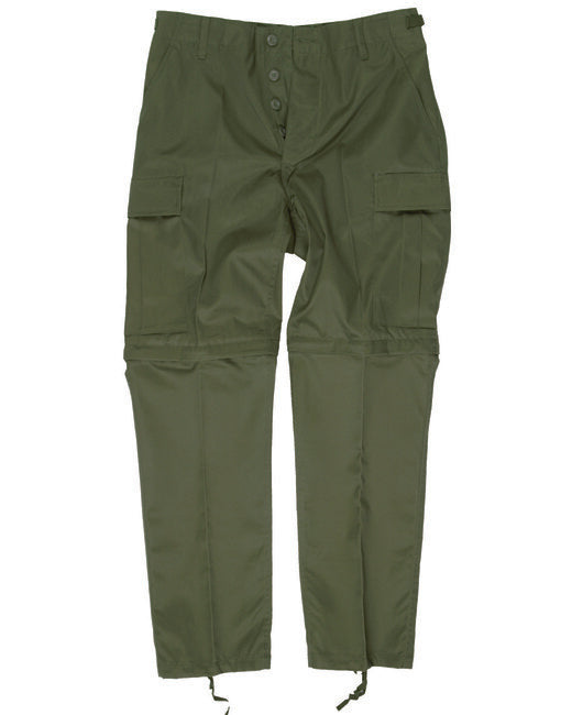 Mil-Tec ZIP-OFF Hosen abnehmbare olivfarben