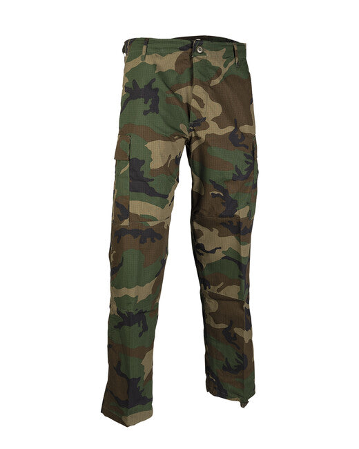 Mil-Tec Hosen US BDU Feld rip-stop woodland