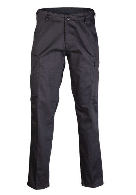 Mil-Tec US Ranger BDU Straight Cut hose, schwarz