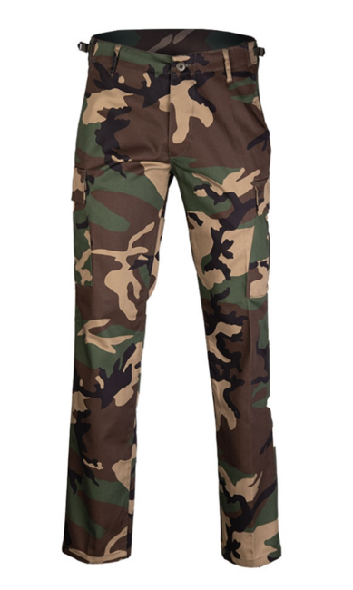 Mil-Tec US Ranger BDU gerader Schnitt woodland