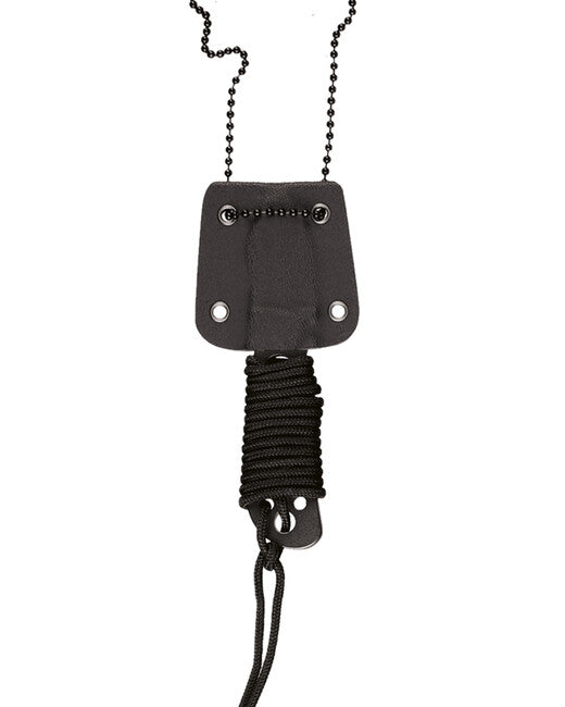 Mil-Tec 10,5cm neck knife paracord m.kette