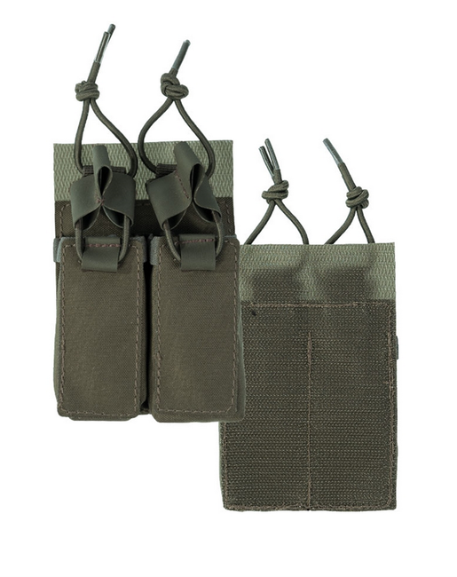 Mil-Tec OD Double Pistolenholster mit Schnellverschluss, olivgrün