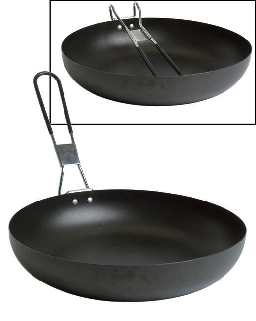 Mil-Tec Outdoorpfanne für das Feuer im Freiem, Durchmesser 25cm