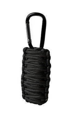 Mil-Tec Paracord Survival-Kit, klein, schwarz