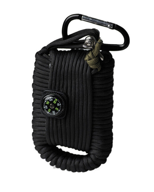 Mil-Tec Paracord Survival-Kit groß, schwarz