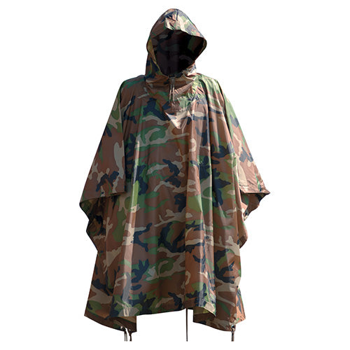 Mil-Tec Poncho US rip-stop Waldland