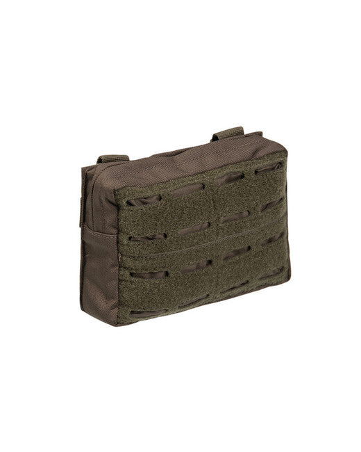 Mil-Tec Hülle klein LASER CUT horizontal MOLLE grün