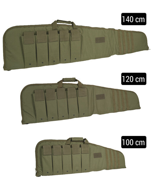 Mil-Tec Modular Gewehrtasche mit Riemen 100 cm, oliv
