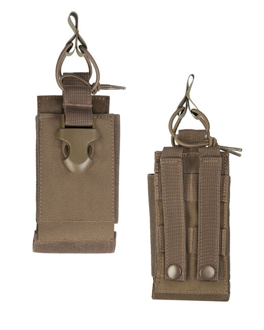 Mil-Tec Radio Pouch MOLLE Dark Coyote