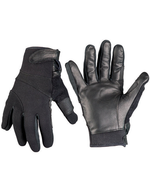 Mil-Tec handschuhe NeopréN/Aramid, schwarz