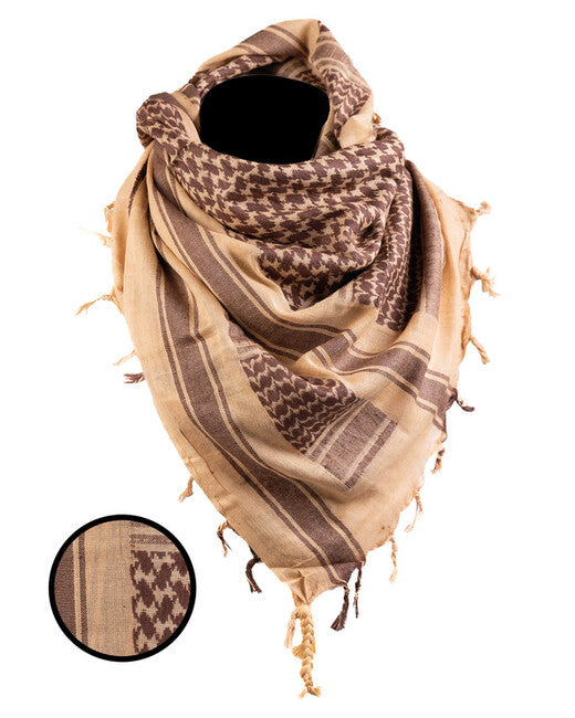 Mil-Tec shemagh Schal, coyote/braun
