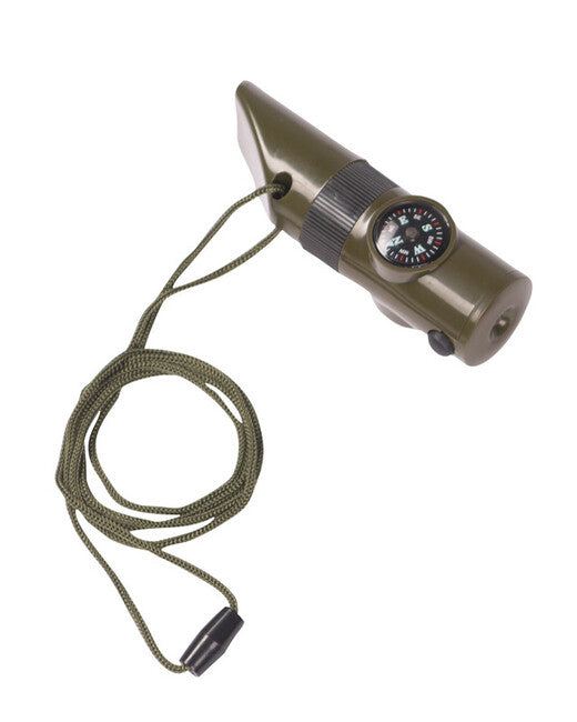 Mil-Tec 6v1 signalpfeife, oliv
