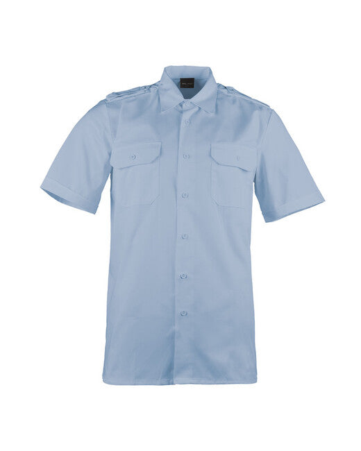 Mil-Tec Diensthemd Kurzarm hellblau