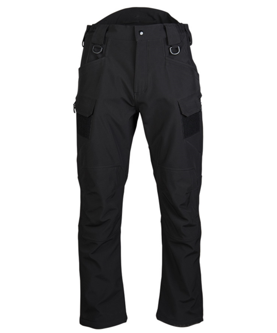 Mil-Tec Assault softshell hose schwarz