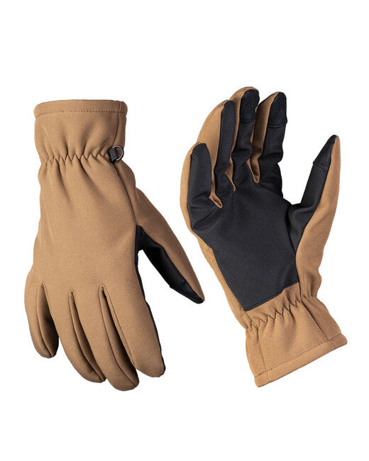 Mil-Tec Thinsulate™ softshell handschuhe dk.coyote