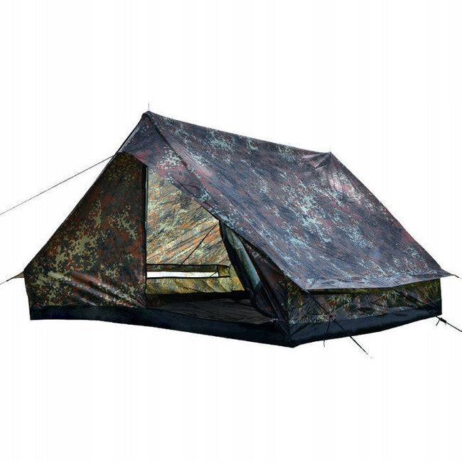 Mil-Tec MINI PACK SUPER Zelt für 2 Personen flecktarn