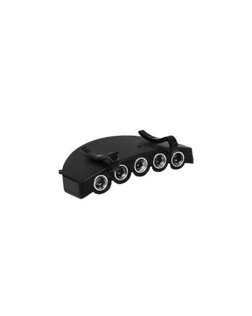 Mil-Tec, svetlo na siltovku 5 LED, schwarz