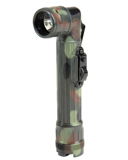 Mil-Tec us led winkeltaschenlampe med flecktarn