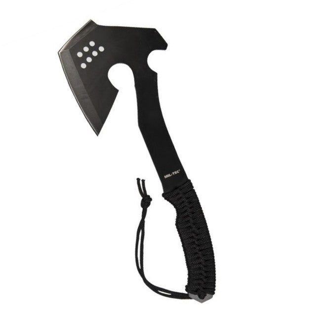 Mil-Tec Taktische Paracord Axt, schwarz 36cm