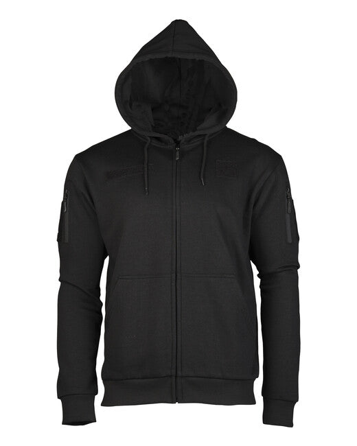 Mil-Tec tactical kapuzenjacke schwarz