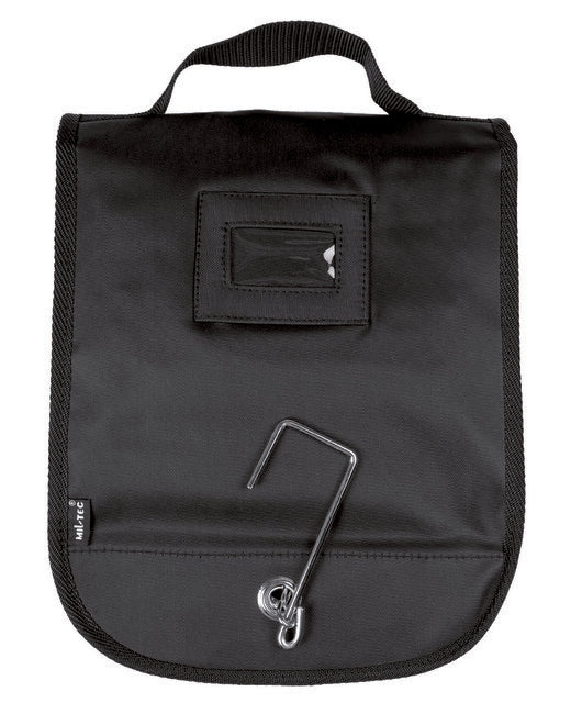 Mil-Tec waschzeugtasche m.spiegel schwarz