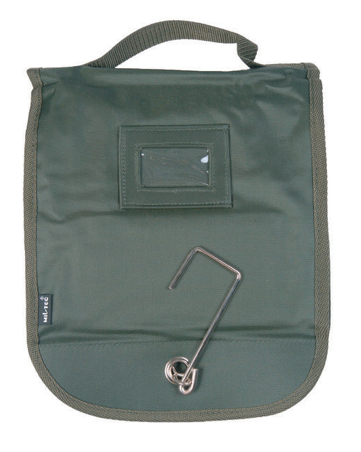 Mil-Tec waschzeugtasche m.spiegel oliv