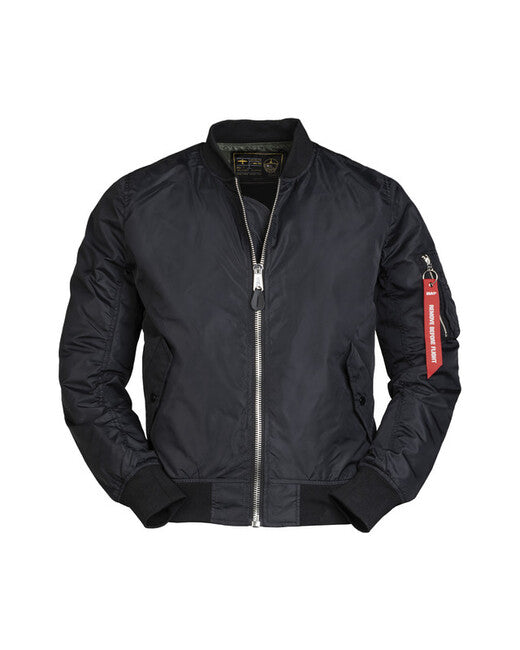 Mil-Tec Us Ma1® Fliegerjacke Summer Schwarz