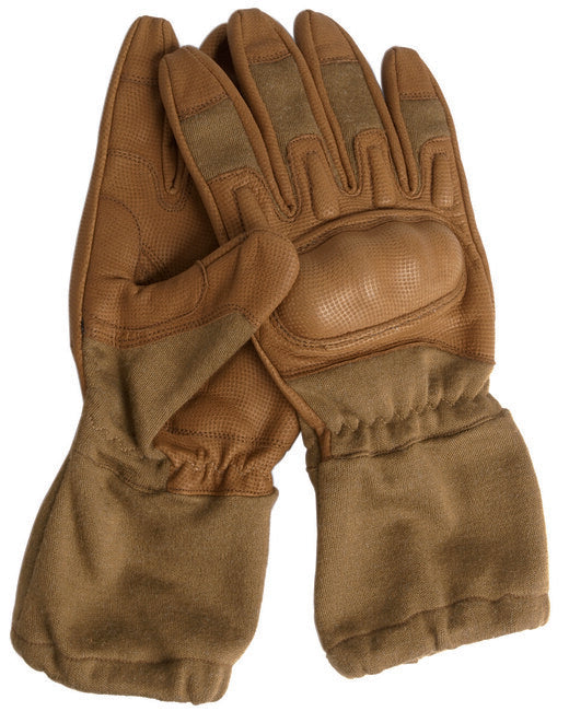 Mil-Tec action gloves flammh.m.stulpe coyote