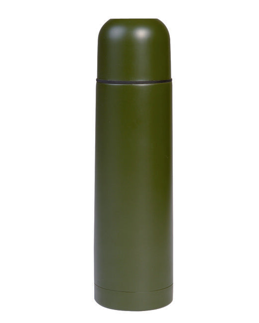 Mil-Tec vakuum thermosflasche s/steel 0,5l oliv