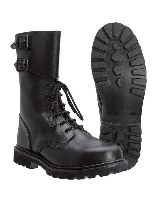 Mil-Tec franz.kampfstiefel act.leather m.schn.