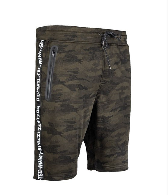 Mil-Tec Training herren-Shorts, woodland