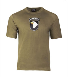 Mil-Tec Airborne μπλουζάκι, λαδί