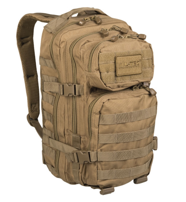 Mil-Tec US Assault Small Rucksack coyote 20L