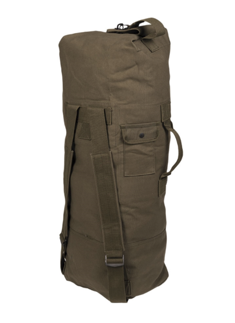 Mil-Tec US Seesack mit Doppelgurt, olive, 75 l