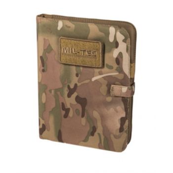 Mil-Tec Large Tactical Notebook, Medium Multitarn
