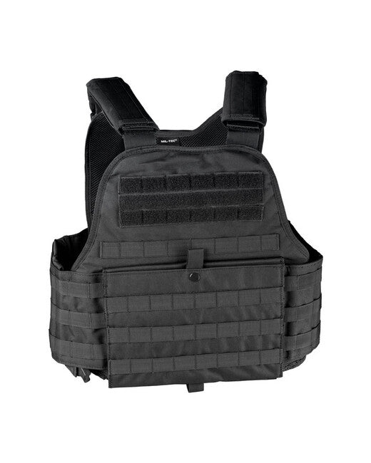 Mil-Tec plate carrier weste schwarz