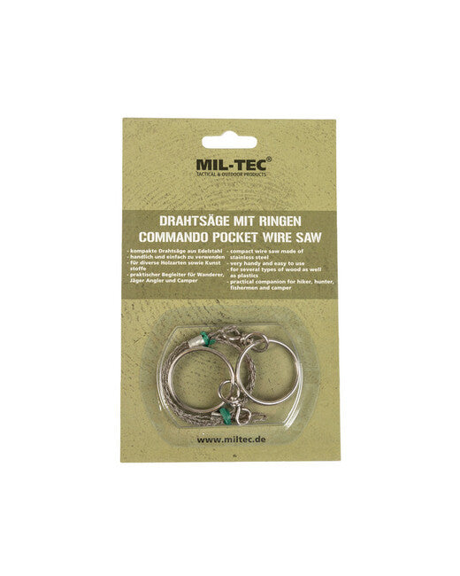 Mil-Tec Commando taschen Drahtsäge