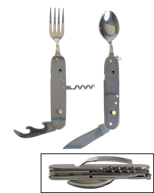 Mil-Tec 6 in 1 taschenmesserbesteck