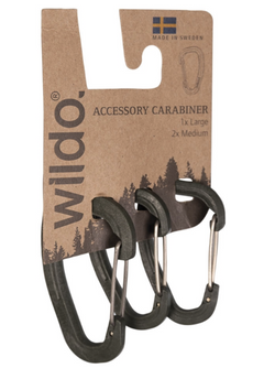 Mil-Tec Wildo Karabiner-Set 3 Stück, oliv