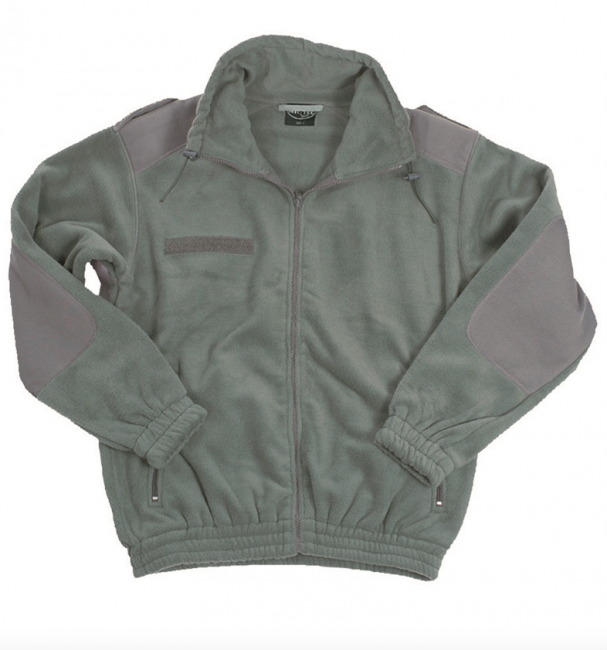 Mil-Tec zateplena Fleece- Sweatshirt Foliage so spevnenim