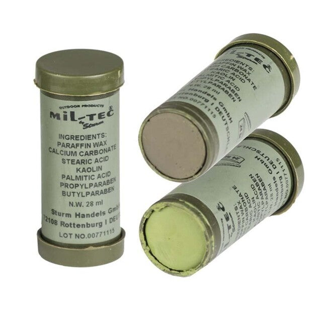 Mil-Tec Green Camouflage Paint For Cover
