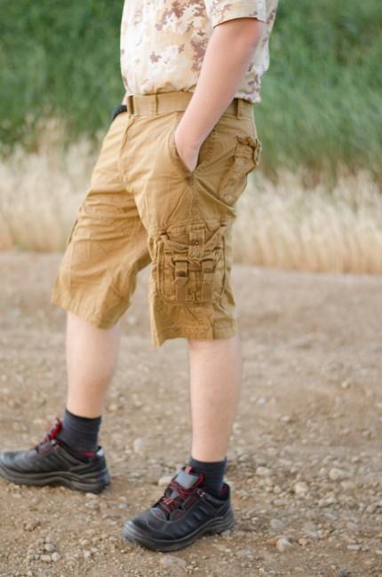 Mil-Tec Vintage Shorts Prewash Coyote