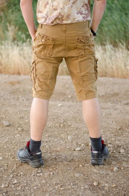 Mil-Tec Vintage Shorts Prewash Coyote