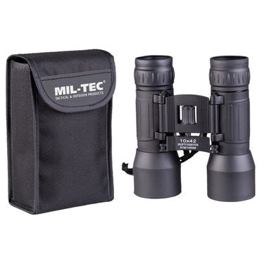 Mil-Tec Faltbares Fernglas 10x42 schwarz