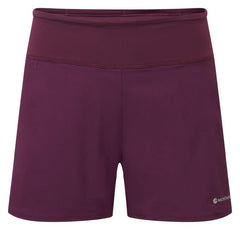 Montane Slipstream 4 Damen-Shorts, bordeaux