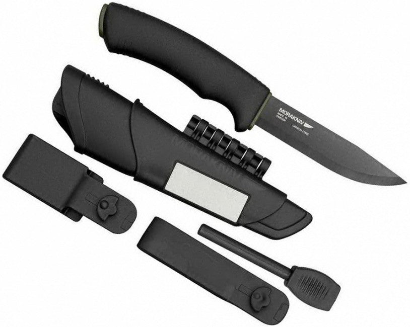 Mora of Sweden Bushcraft Survival Messer schwarz