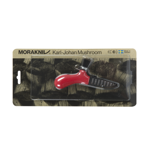 Morakniv Karl Johan Pilzmesser, rot
